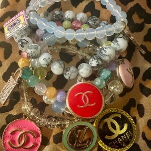 Charm bracelet 5 stack